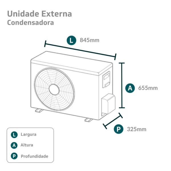 Ar-Condicionado Split HW Elgin Eco Inverter II Wi-Fi 24.000 BTUs R-32 Só Frio 220V - Image 9