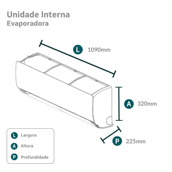 Ar-Condicionado Split HW Elgin Eco Inverter II Wi-Fi 24.000 BTUs R-32 Só Frio 220V - Image 8